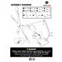 Atflbox Réinitialisation et Rotation de la Cible de tir en métal avec 5 plaques d'acier pour Pistolet à granulés de Airsoft BB G