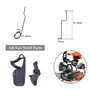 Haishine Tige d'Accélérateur Kit pour Tronçonneuses Stihl 017 018 MS170 MS180 Scie à Chaîne Accessoires avec Ressort de Gâchette