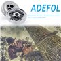 3/8" Pignon et Embrayage Kit pour STIHL 017 018 MS170 MS180 021 023 025 MS210 MS230 MS250, ADEFOL Pignon + Tambour Embrayage + R