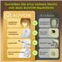 AUVON Veilleuses LED avec Capteur de Mouvement et Capteur Crépusculaire [Lot de 2], Veilleuse Prise Electrique Blanc Chaud avec 