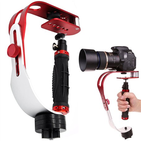 AFUNTA Pro caméra vidéo de poche stabilisateur Steady