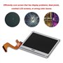 VBESTLIFE Écran d'affichage à Cristaux liquides supérieur/inférieur Écran LCD de pièces de Rechange de Haute qualité pour NDSL(E