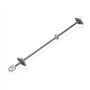 S SIENOC 500mm 3D Imprimante 8mm Roulement Acier T8 Trapézoïdal Vis Tige Barre Linéaire Bar + Écrou de Cuivre + Arbre d'accouple