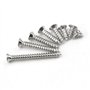 WMYCONGCONG Assortiment de 800 mini vis à bois M2 Philips à tête plate en acier au carbone nickelé avec boîte (argent)