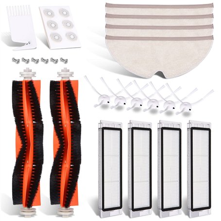 Accessoires pour Xiaomi S50 S51 S55 S5 S6 Kit d'accessoires pour Xiaomi Roborock Pièces de Rechange pour aspirateur Roborock inc