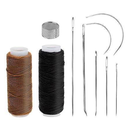 Lot de 10 aiguilles pour cuir