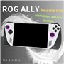 Luck&Link Poignée antidérapante pour manette ROG Ally, kit de peau texturée, pour contrôleurs ROG Ally absorbant la transpiratio