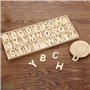 130Pcs Lettres en Bois