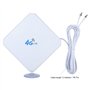 Antenne 4G LTE,ASHATA antenne Haute Puissance LTE TS9 3G Amplificateur de réseau de l'antenne 35dBi 4G, antenne de Signal WiFi A