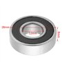 10 pièces roulement à billes 12x28x8mm Double bouclier roulement à billes à gorge profonde roulement à billes 6001 2rs étanche r