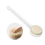 Ithyes Brosse pour le corp Le brossage à sec La brosse de bain à long manche et à poils doux Le gommage du dos Le massage exfoli