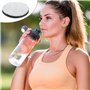 Asfrode Lot de 6 disques filtrants à eau Micro Disc pour bouteilles filtrantes Brita Fill and Go - Carafe filtrante à eau - Rédu