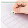 200 Pièces Étiquettes Autocollantes, 4.5 * 1.5cm Pas de Repassage Nécessaire, Étiquettes Personnalisées et Résistantes, Imperméa