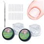 101 Pièces Bandes Correctrices d'Ongles Incarnés Kit