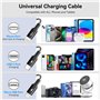 1.2M] 3 en 1 Câble Multi USB
