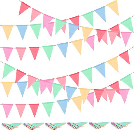 PBUSPU 6 Pcs Fanion Multicolore