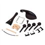 Alnicov Kit de 15 pièces pour violon 4/4 - Accessoires pour violon 4/4
