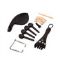 Alnicov Kit de 15 pièces pour violon 4/4 - Accessoires pour violon 4/4, cordier, accordeur fin, menton, pince d'extrémité pour v