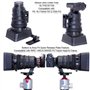 iShoot Anneau de Montage pour Trépied Bague Collier d'Objectif Compatible avec Sony E 18-110mm f/4 G OSS PZ, FE 70-200mm f/2.8 G