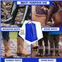 Long sac de rangement résistant à l'eau pour bottes et chaussures - Solution de rangement parfaite pour les chaussures de footba