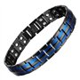 MagEnergy Bracelets magnétiques en acier titane pour homme