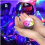 Boule Disco USB Lumière de Fête, Portable Jeux de Lumiere RGB Couleurs LED Lampe de Scène Disco Boule à Facette Fête Éclairage C