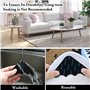 Anti Derapant Tapis,12 Pcs Rug Grippers,Antiderapant Autocollants de Tapis,Anti Glisse Tapis Réutilisable, Tapis Antidérapant po