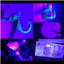 Lampe Frontale UV, WESLITE Ultraviolette Lampes Frontales LED Rechargeable Lampe Frontal Blacklight pour la Pêche/les Scorpions/
