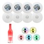 TAFACE Lot de 8 autocollants lumineux universels pour bouteille de boisson