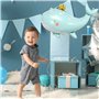 Lot De 2 Ballons Baleines, Ballons Animaux Marins, Ballons Gonflables En Aluminium, Ballons Baleines De Dessin Animé, Ballons De