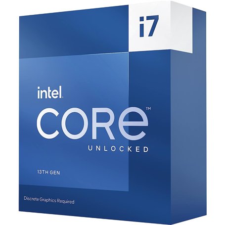 Intel Core i7-13700KF Processeur de Bureau de Jeu 16 cœurs (8 P-Core + 8 E-Cores) – Débloqué