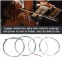 Jeu de cordes métalliques Cello Strings cordes pièce de rechange pour violoncelle 3/4 4/4