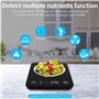 Balance de Cuisine Électronique,balance numérique précise pour la nutrition avec écran LCD,avec application Smart Scale,pour ana