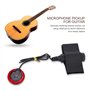 Micros Guitare Transducteur Piézoélectrique Microphone de Transducteur Universel pour Instruments de Violon Ukulélé