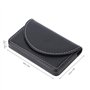 Porte-Cartes de Visite pour cartes de visite Professionnel, Porte Cartes de Crédit en Cuir PU avec Fermeture magnétique pour Hom
