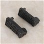 Broco Cale Pied Moto Une pédale avant pair caoutchouc Repose-pied du pied PEGS Fit for Yamaha YBR 125