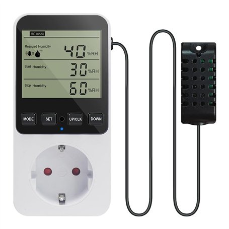 Régulateur d'humidité - Prise hygrostat avec capteur