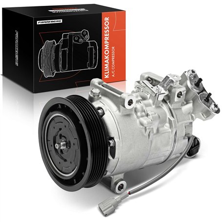 Frankberg Compresseur Climatisation avec attelage Compatible avec Meg.ane III Grandtour KZ0/1 Meg.ane III Hatchback B3 BZ0/1 Scé