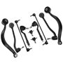 Frankberg 10x Kit de bras de suspension Essieu Avant Compatibles avec X5 E53 3.0d 3.0i 4.4i 4.6is 4.8is 2000-2006 Remplacer# 322