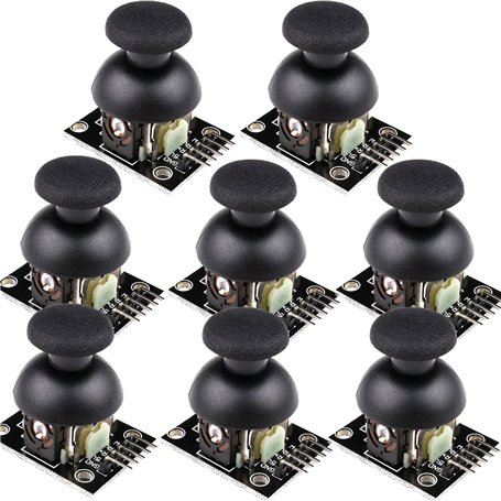 Lot de 8 modules joystick KY-023 compatibles avec Arduino