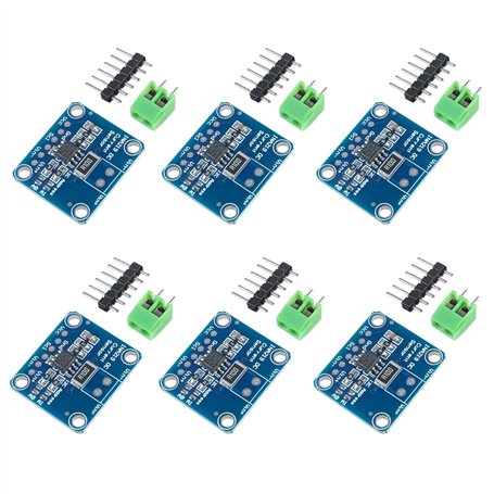 CJMCU-219 INA219 I2C Lot de 6 modules de capteur de courant CC bidirectionnel pour Arduino Raspberry Pi