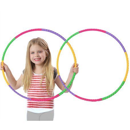 Uoimky Hula Hoop Lot de 2 cerceaux pour enfants