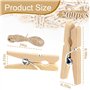 Mini Epingles en Bois Multi Usage