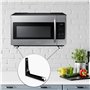 2 Pièces Support Mural Micro Onde, Support Micro Onde Mural, Support de Montage Mural pour Four à Micro-ondes, Installation Mura