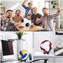 UKOFEW Support Balle en Acrylique 2 Pièces Support Présentoir Balle,Support Ballon Rugby pour Football Volleyball Rugby Ball Mai