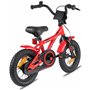PROMETHEUS BICYCLES Velo Enfant 3 Ans Garcon vélo Fille 12 Pouces a Roulette pour 3 a 5 Ans - BMX en Rouge