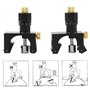 Jadeshay 2Pcs Réglage de la Lame de Raboteuse, Rabot Couteau Réglage Jig Outil de Travail du Bois pour le Travail de la Jauge de