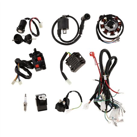 KESOTO Faisceau De Cables Electrique Complet Cdi pour VTT Quad Dirt Bike 150-250cc