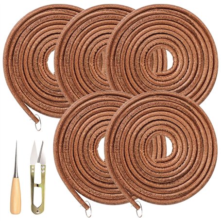 GZcaiyun 5 Pcs Courroie Machine à Coudre en Cuir