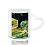 Sumex 11 oz Ensemble de 12 Blanc tasses à sublimation, Céramique Personnalisé Mugs et Tasses à café avec anse coeur pour Cadeau 